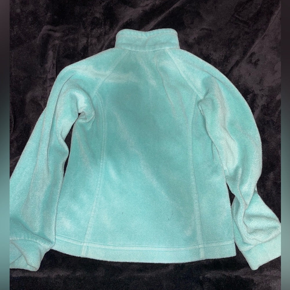 Columbia Teal Fleece Jacket - Picture 4 of 6
